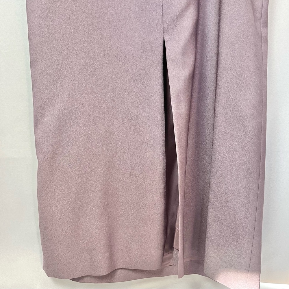 Watters and Watters Purple Mother of the Bride Purple Maxi Dress Suit 14 - Picture 9 of 12